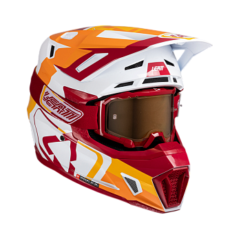 Мотошлем Leatt Moto 7.5 Helmet Kit Ruby