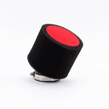 Фильтр воздушный 45 мм изогнутый 45 град. black outer