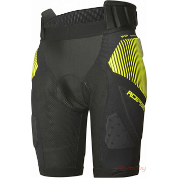 Шорты защитные ACERBIS SOFT RUSH Black/Yellow